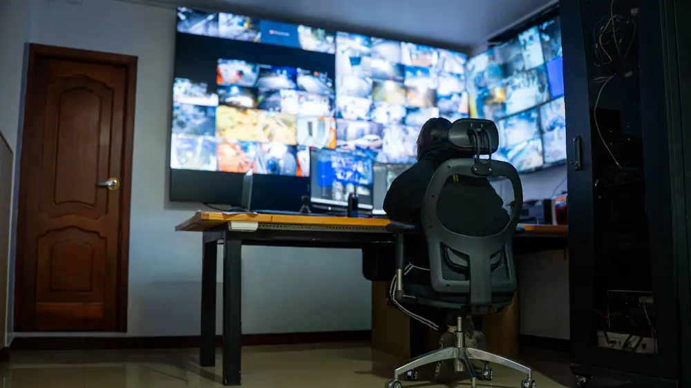 Monitoreo de cámaras 24/7